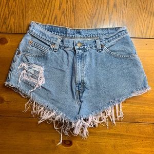 Vintage Levi’s Cut Off Shorts